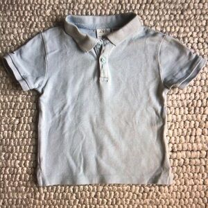 Zara Kids Sky Blue Polo Shirt